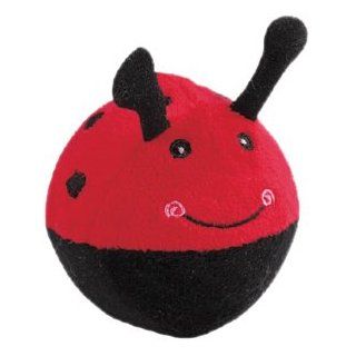 Grriggles Sunshine Sweetie Ladybug Pet Squeaker Toy  Pet Squeak Toys 