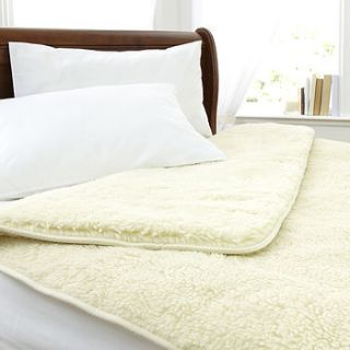 luxurious wool mattress topper by the wool room