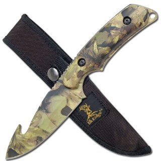 Elk Ridge ER 116 Fixed Blade Knife 8 Inch Overall  Hunting Fixed Blade Knives  Sports & Outdoors