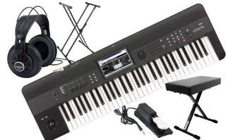 Korg Krome 61 Key Workstation Value Bundle Musical Instruments