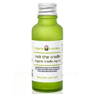 'rock the cradle' organic scalp oil by organic monkey