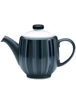 Denby Dinnerware, Jet Stripes Teapot   Serveware   Dining & Entertaining