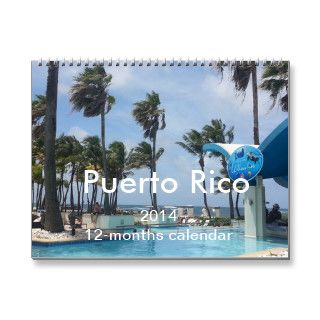 Puerto Rico 12 months Calendar 2014