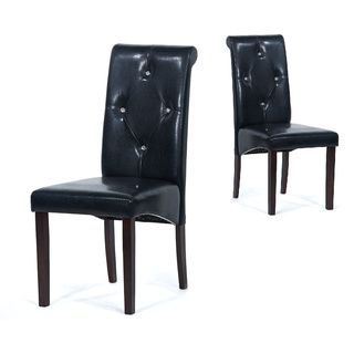 Warehouse of Tiffany Black Dining Room Chairs (Set of 8) Warehouse of Tiffany Dining Chairs