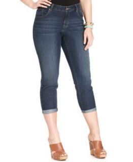 Jessica Simpson Plus Size Draped Blazer, Sleeveless Top & Jeggings   Plus Sizes