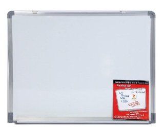 Dooley Boards Aluminum Framed Dry Erase Board, 18 x 24 Inch, Silver (1824MBA) 