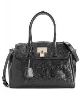 DKNY Hudson Leather Satchel   Handbags & Accessories