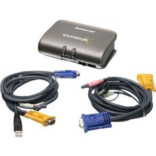 2 Port MiniView? Extreme Multimedia KVMP Switch and Cables Computers & Accessories