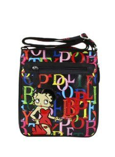 Betty Boop Crossbody Bag   NCL105 (Black)  Cosmetic Tote Bags  Beauty