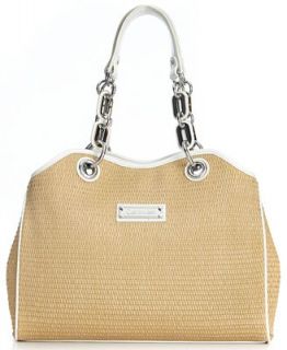 Calvin Klein St Tropez Small Straw Tote   Handbags & Accessories