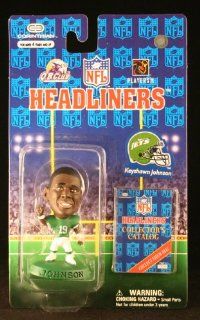 KEYSHAWN JOHNSON / NEW YORK JETS * 3 INCH * 1997 NFL Headliners Football Collector Figure Toys & Games