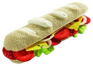 soft play food baguette by oskar & catie