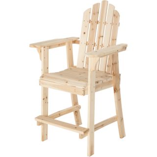 Tall Cedar/Fir Adirondack Chair, Model# SS-CSN-TAC130  Chairs