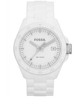 Fossil Womens Mini Stella White Resin Bracelet Watch 30mm ES2437   Watches   Jewelry & Watches