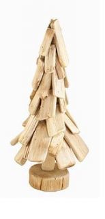 driftwood table top christmas tree by the contemporary home