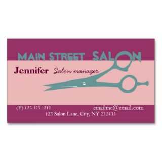 Beauty Salon Spa Business Card Templates