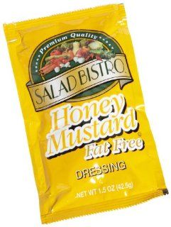 Hidden Valley Dressing Salad Bistro Fat Free Honey Mustard, 1.5 Ounce Packages (Pack of 102)  Grocery & Gourmet Food