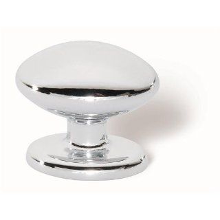 Siro Design 40 104 Lancaster 35mm Knob In Bright Chrome   Cabinet And Furniture Knobs  