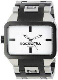 Rockwell Time Unisex DT104 Duel Time Stainless Steel Black with Silver And White Watch at  Men's Watch store.