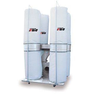 Air Foxx Kufo Seco UFO 104D, 10HP, 3phase 220/440V (Prewired 220V) 6, 450 CFM Bag Dust Collector   Shop Dust Collectors  