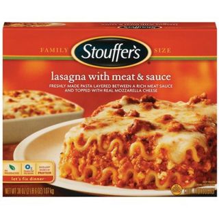 Stouffers Family Size Lasagna with Meat & Sauce