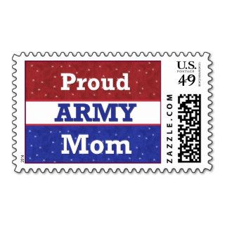 Proud to Be an Army Mom Postage Stamps