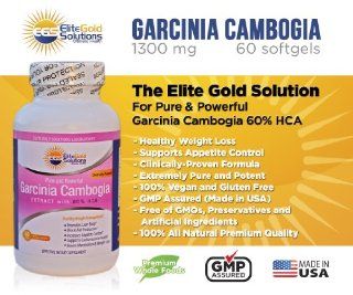 #1 Proven Pure Garcinia Cambogia Extract on  Featured By Expert Tv Doctor to Stop Appetite and Burn Fat ★Lose Weight or Your Money Back Guaranteed★ 100% Natural Clinically Proven 60% Hca Hydroxycitric Acid 500mg Capsules Fully Guaranteed H