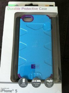 Case Logic iPhone 5 Durable Protective Case Blue/Purple CL5 103 Cell Phones & Accessories