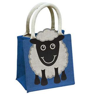 sheep animal jute bag by beecycle
