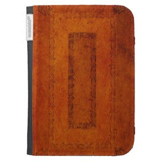 Embossed Leather book cover Kindle Covers