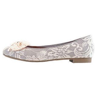 willow lace bow ballerina shoes *rrp £60* by stasia