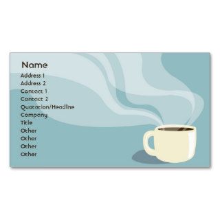Coffee Cup   Business Business Card Templates