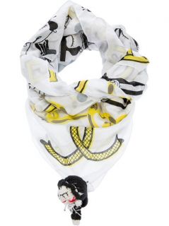 Mua Mua 'coco Chanel' Printed Scarf