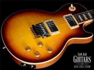 Gibson Custom Alex Lifeson Les Paul Axcess Electric Guitar (Viceroy Brown, SNAL515) Musical Instruments