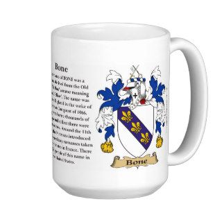Bone, the Origin, the Meaning and the Crest Coffee Mug