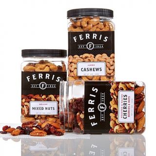 Ferris Berry Merry Nuts Variety Pack, Set of 3   1 Ship