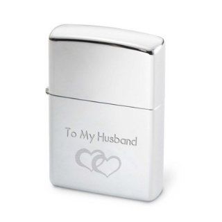 Personalized Zippo Polished Chrome Lighter Gift Sports & Outdoors