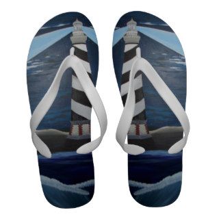 Cape Hatteras Lighthouse sandals.