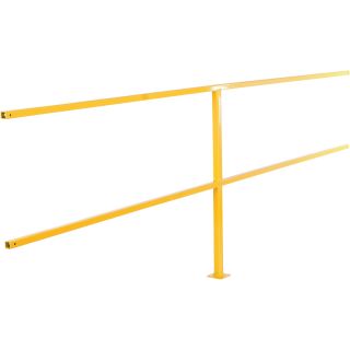 Vestil Connector Tubing Option for Steel Square Handrails — 120in.L, Model# CSEC-120  Safety Railing