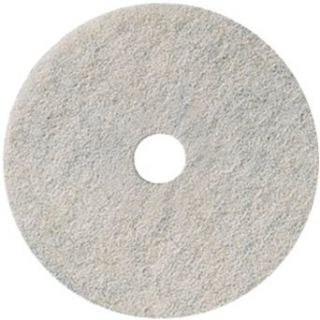 3M Natural Blend White Pad 3300, 17" (Case of 5)