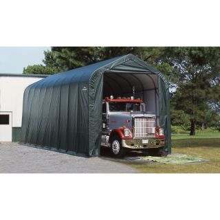 ShelterLogic Peak Style Garage/Storage Shelter — 36ft.L x 15ft.W x 16ft.H  House Style Instant Garages