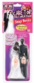 USA Wholesaler  26213112 Bachelorette Party Cake Top Decoration   Sexy Butts Sports & Outdoors