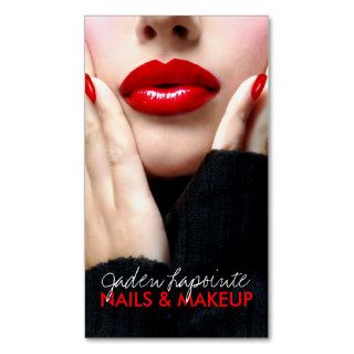 Cosmetologist Business Card Template