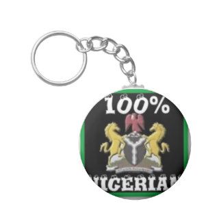 100% Nigeria Gift (Africa) Key Chains
