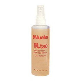 Mueller M Tac Non Aerosol pre taping spray, fine mist, fast drying, 8 oz pump spray # 131301N Sports & Outdoors