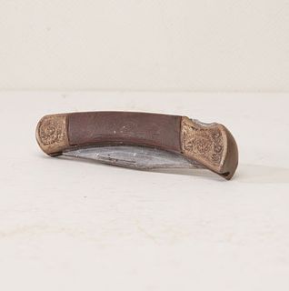 chocolate pocket knife by schokolat