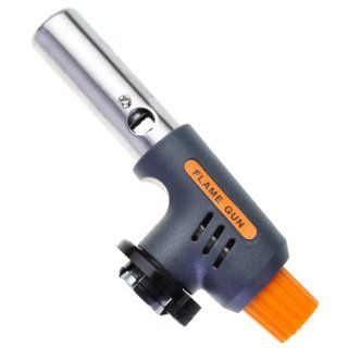 Generic Multi Purpose Torch Piezo Igniting Ignition Melting Tool Spray Gun 5.9" x 2.2" x 1.2" Gray, Orange Sports & Outdoors