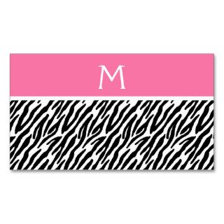 Zebra Business Card Template