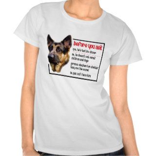 German Shepherd T Shirt