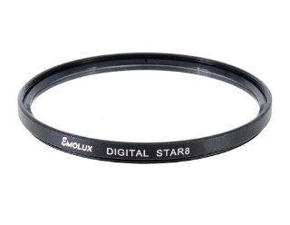 EMOLUX 8 Point Starburst Filter 72mm  Camera Lens Filters  Camera & Photo